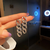 New Fashion Korean Oversized White Pearl Drop Earrings