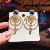 New Fashion Korean Oversized White Pearl Drop Earrings