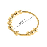 Beads Stress Relief Ring