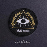 Hippie/Punk handmade Patch Embroidery Patches On Clothes Iron On Patches For Clothing  Patches For Clothes Animal Stickers