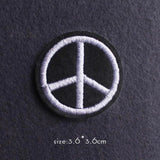 Hippie/Punk handmade Patch Embroidery Patches On Clothes Iron On Patches For Clothing  Patches For Clothes Animal Stickers