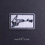 Hippie/Punk handmade Patch Embroidery Patches On Clothes Iron On Patches For Clothing  Patches For Clothes Animal Stickers