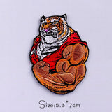 Hippie/Punk handmade Patch Embroidery Patches On Clothes Iron On Patches For Clothing  Patches For Clothes Animal Stickers