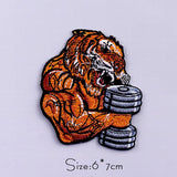 Hippie/Punk handmade Patch Embroidery Patches On Clothes Iron On Patches For Clothing  Patches For Clothes Animal Stickers