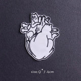 Hippie/Punk handmade Patch Embroidery Patches On Clothes Iron On Patches For Clothing  Patches For Clothes Animal Stickers