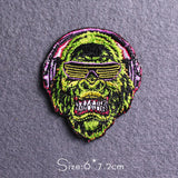 Hippie/Punk handmade Patch Embroidery Patches On Clothes Iron On Patches For Clothing  Patches For Clothes Animal Stickers