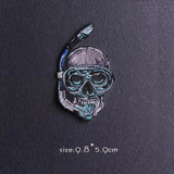 Hippie/Punk handmade Patch Embroidery Patches On Clothes Iron On Patches For Clothing  Patches For Clothes Animal Stickers