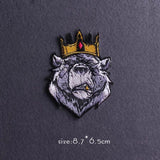 Hippie/Punk handmade Patch Embroidery Patches On Clothes Iron On Patches For Clothing  Patches For Clothes Animal Stickers