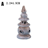 2021 New DIY Miniature Landscape Mini Pool Fairy Tale Garden Lawn Decoration Mountain Doll HouseHome Decoration Crafts Ornaments