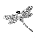 Crystal Vintage Dragonfly Pin