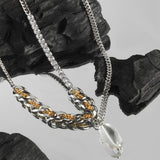 Elegant Big imitation Pearl Necklace