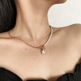 Vintage Multi-layer Sparkling Chain Necklace