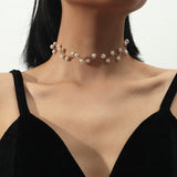 Vintage Multi-layer Sparkling Chain Necklace
