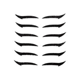 8pcs Reusable Cat Eye Makeup Eyelash Stripe