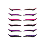 8pcs Reusable Cat Eye Makeup Eyelash Stripe