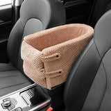 Portable Cat Dog Safety Bed For Car Travel