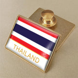 Thailand National Flag Pin