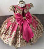 Summer Girl Dress Birthday Party Princess Dress Children  Polka Dots Gown Flower Girl Wedding Tutu Fluffy Dresses Vestidos
