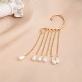Silver Sparking Plated Metal Butterfly Ear Clips Without Piercing