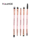 MAANGE Makeup Brushes Pro Pink Brush Set Powder EyeShadow Blending Eyeliner Eyelash Eyebrow Make up Beauty Cosmestic Brushes