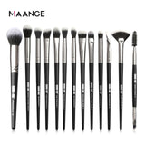 MAANGE Makeup Brushes Pro Pink Brush Set Powder EyeShadow Blending Eyeliner Eyelash Eyebrow Make up Beauty Cosmestic Brushes