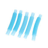 5Pcs Mini Pop Tubes Sensory Toy For Adult Fidget Stress Relieve Toys Kid Autism Anti Stress Plastic Bellows Children Squeeze Toy