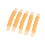 5Pcs Mini Pop Tubes Sensory Toy For Adult Fidget Stress Relieve Toys Kid Autism Anti Stress Plastic Bellows Children Squeeze Toy
