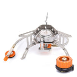 Widesea Camping Gas Stove Outdoor Folding Electronic Tourist Burner Portable Foldable Equipment Heater Hiking Fishing Trekking