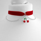 Goth Dainty Crescent Moon Stars Necklace