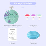 Electric Baby Nail Trimmer Kit