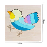 1Set Wooden Hammering Ball Hammer Box Children Fun Playing Hamster Game Toy Early Learning Educational Toys