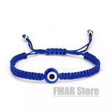 4pcs/set Handmade 7 Knots Red String Bracelet For Protection Lucky Amulet And Friendship Braid Rope Wristband Jewelry Wholesale