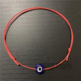 4pcs/set Handmade 7 Knots Red String Bracelet For Protection Lucky Amulet And Friendship Braid Rope Wristband Jewelry Wholesale