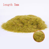30g Miniature Scene Model Materia Turf Flock Lawn Nylon Grass Powder STATIC GRASS 3MM/ 5MM 8/MM Modeling Hobby Craft Accessory