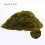 30g Miniature Scene Model Materia Turf Flock Lawn Nylon Grass Powder STATIC GRASS 3MM/ 5MM 8/MM Modeling Hobby Craft Accessory