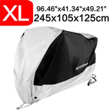 Black Blue Design Waterproof Motorcycle Covers Motors Dust Rain Snow UV Protector Cover Indoor Outdoor M L XL XXL XXXL D25