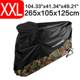 Black Blue Design Waterproof Motorcycle Covers Motors Dust Rain Snow UV Protector Cover Indoor Outdoor M L XL XXL XXXL D25