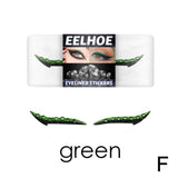 8pcs Reusable Cat Eye Makeup Eyelash Stripe