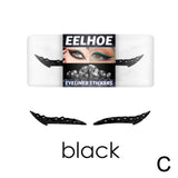 8pcs Reusable Cat Eye Makeup Eyelash Stripe