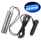 Automotive Interior Decorative Lights LED Car Foot Light 24/36/48 LED Atmosphere Lamp Ambient Lamp Remote/Voice Control