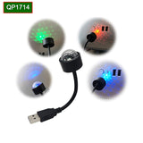 1 Pcs Ambient Lights Car Roof Star Light Romantic USB Night Light Atmosphere Lamp Home Ceiling Decoration Light