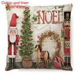 45cm Christmas Pillowcase Christmas Decorations for Home New Year Christmas Home Decorations Christmas Gift Natale Navidad 2021