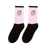 COCOCAT New Mens Crew Cactus Jack Socks Pure Cotton Travis Scott Sport Hip Hop Skateboard White /Yellow /Black Sockken Wholesale