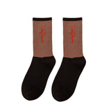 COCOCAT New Mens Crew Cactus Jack Socks Pure Cotton Travis Scott Sport Hip Hop Skateboard White /Yellow /Black Sockken Wholesale