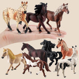 Universal Farm Figurines Horses Cake Topper Toy Exquisite Craftmanship Eco-friendly Tiny Horse Figurines