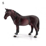 Universal Farm Figurines Horses Cake Topper Toy Exquisite Craftmanship Eco-friendly Tiny Horse Figurines