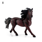 Universal Farm Figurines Horses Cake Topper Toy Exquisite Craftmanship Eco-friendly Tiny Horse Figurines