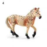 Universal Farm Figurines Horses Cake Topper Toy Exquisite Craftmanship Eco-friendly Tiny Horse Figurines
