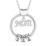 Personalize Name Beads Necklace for Mother's Day