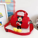 2022 New Disney Shoulder Bags Cartoons Mickey Mouse Nylon Bag Women Messenger Bag Cute Anime Fashion Handbag Gifts for A Girls